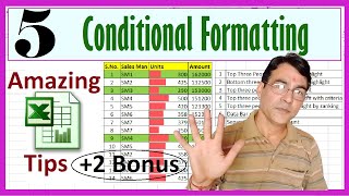 Celebrity 5 Excel Conditional Formatting Tips | Every excel user must know | ms excel tips and tricks Wealth