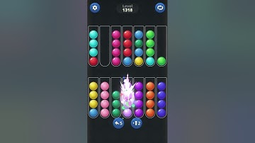 Ball Sort by Infinite Joy (V2): Levels 1317, 1318, 1319