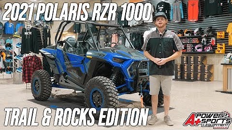 2021 Polaris RZR Trail & Rocks Edition! Review, Specs, How to Buy