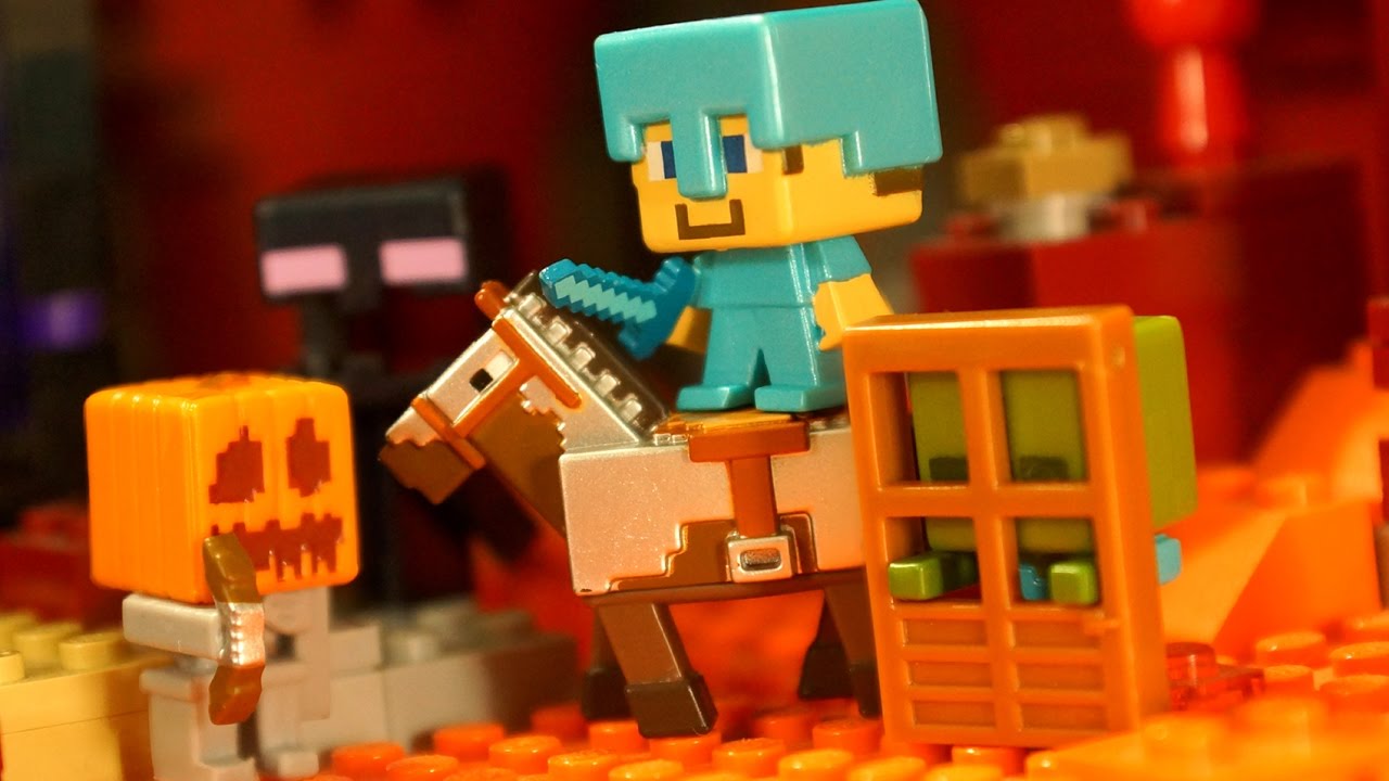 Майнкрафт - Видео для Детей !!! Minecraft Mattel Toys - Игрушки для