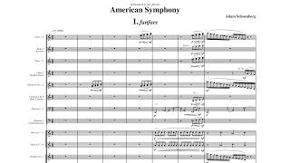 [Score] Adam Schoenberg - American Symphony (2011/2013) for orchestra