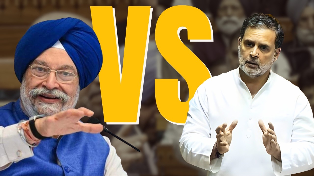 BREAKING | Hardeep Puri Breaks Silence On Epstein Files After Rahul Gandhi’s Charge