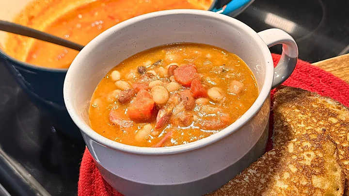 Hearty 15 Bean Soup Recipe with Ham Hock | Easy and Delicious!