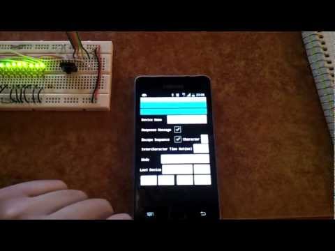 Android communicate with PIC18 using Bluetooth module HC-05