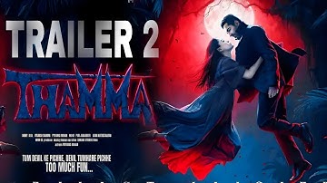 Thamma Official Trailer | Ayushmann, Rashmika, Paresh, Nawazuddin | In Cinemas This Diwali- 21st Oct