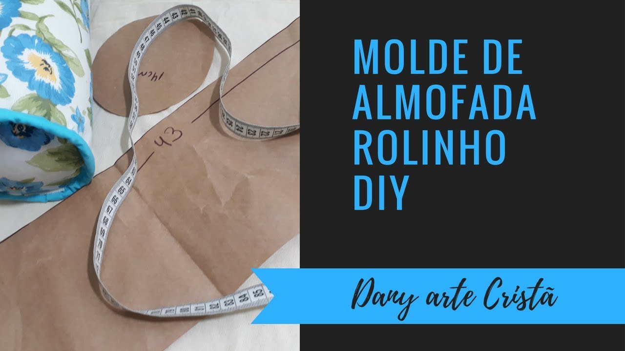 Molde Para Almofada Rolinho
