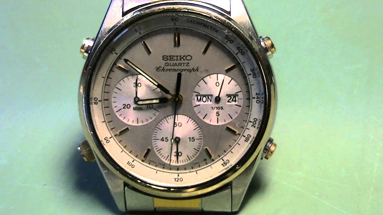 How I restored a Seiko 7A38-7069: watch fully reassembled - YouTube