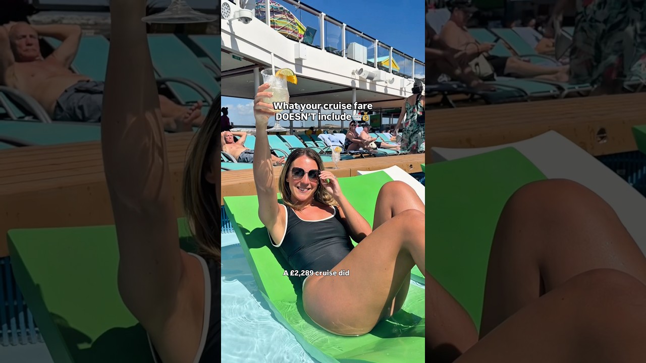 Booking your first cruise? Don’t budget from the cruise fare alone.💰 #libertyoftheseas #cruiseship