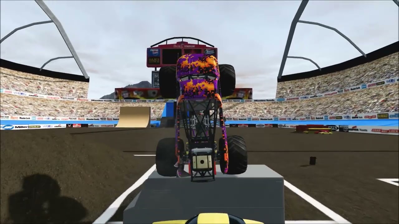 BeamNG Monster Jam Freestyle: Wild Side @ Monster Jam Madness