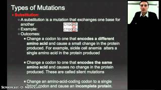 Mutation Notes