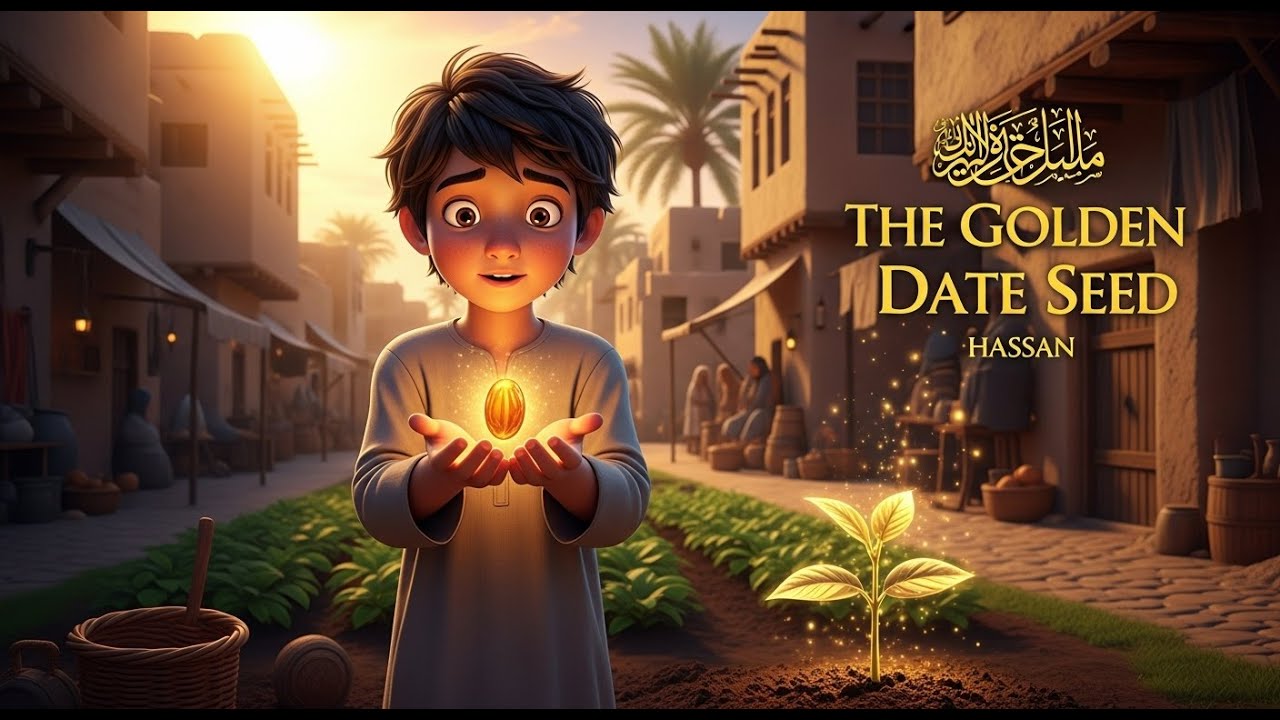 THE GOLDEN DATE SEED-Bedtime stories for kids