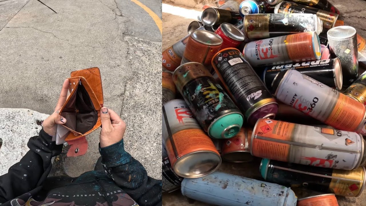 COMO HACER GRAFFITI SIN TENER DINERO $