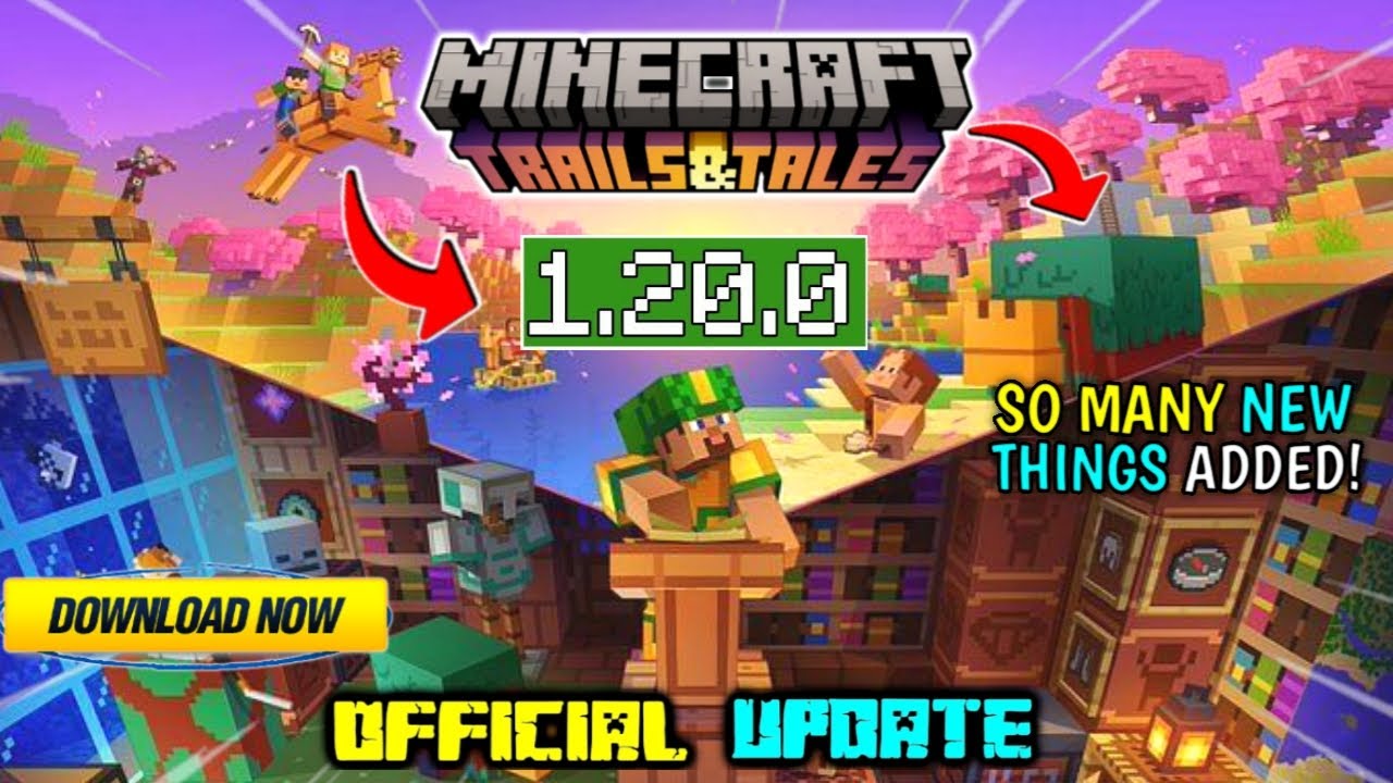 Minecraft Pe 1.20 Official Version Released | Minecraft 1.20 Trials ...