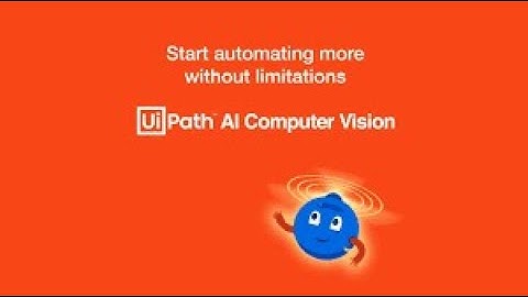 UIPath Computer Vision - How it works with example
