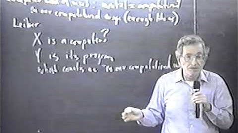 Noam Chomsky speaks about Cognitive Revolution - Part 7