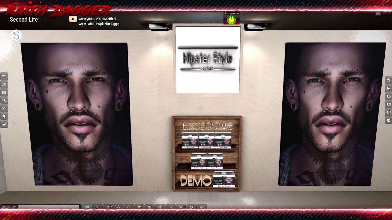 Men's Hipster Event   Dec 2017 ~ Second Life ~