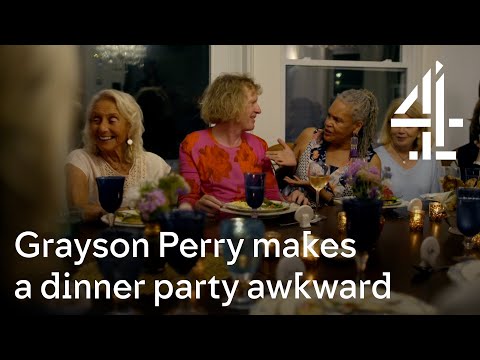 Grayson Perry's Big American Road Trip l Grayson Perry makes a dinner party awkward