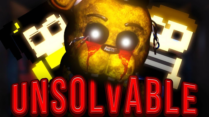 The Quest To Solve Golden Freddy
