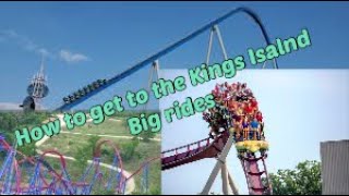 How to work your way up to the biggest rides at Kings Island!