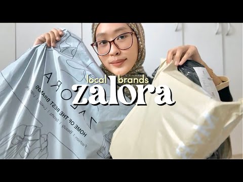 zalora haul ft. local brands (lubna, zalia, milliot co.)