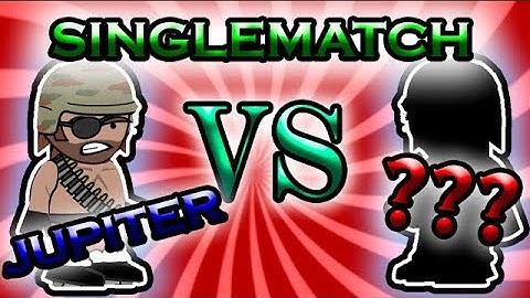 SingleMatch: Jupiter vs A Hater [Doodle Army 2: Mini Militia]