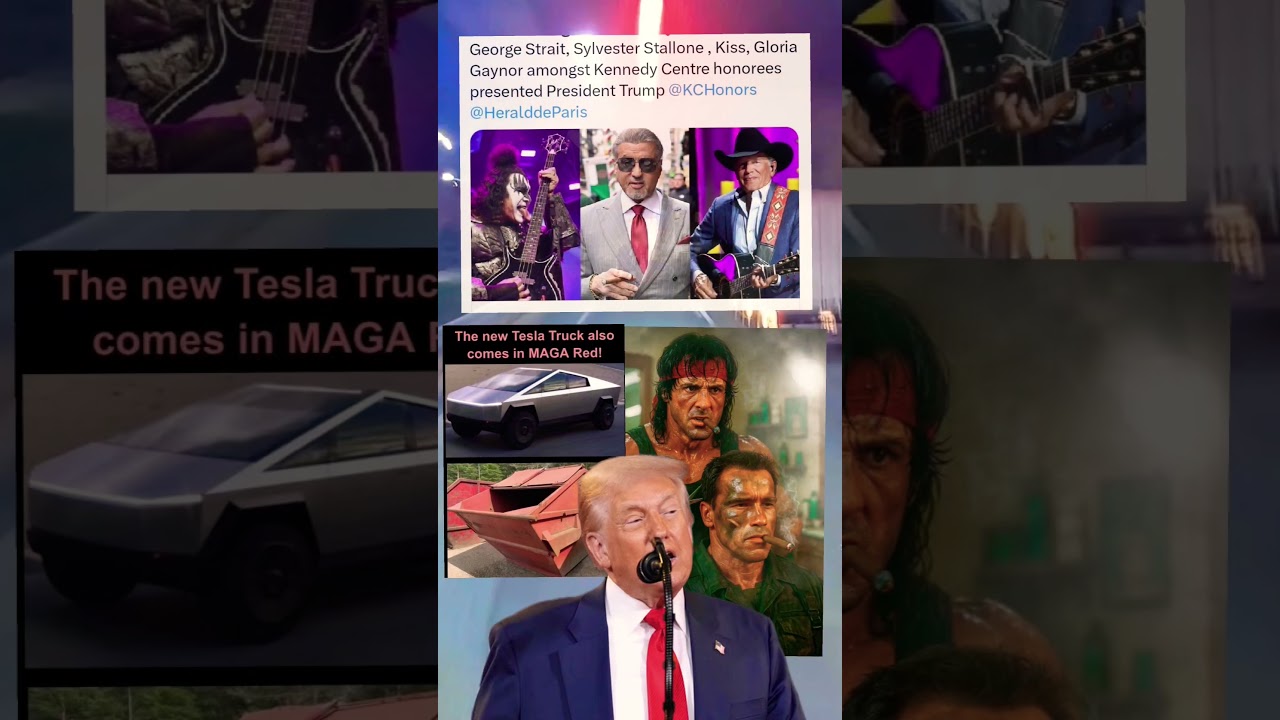 George Strait, Stallone, Kiss, Gaynor Among Kennedy Center Honorees with Trump