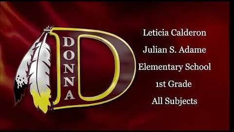 LETICIA CALDERON - J. S. Adame Elementary Teacher ...