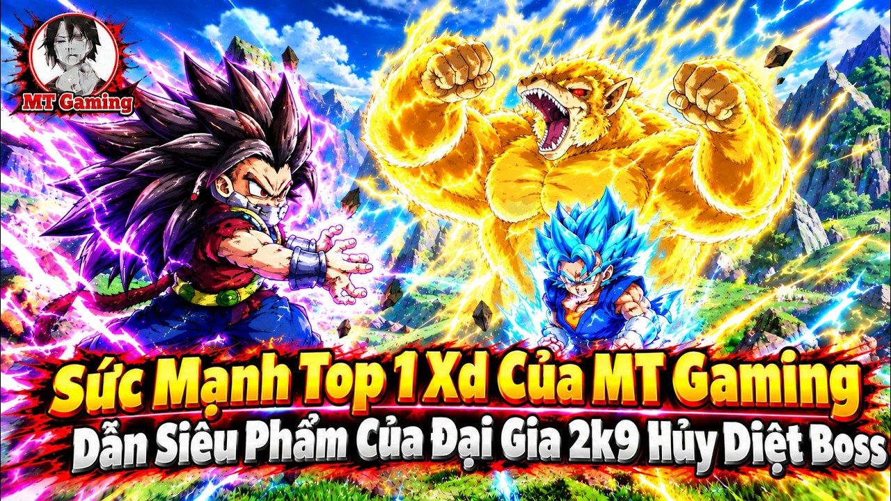 NGỌC RỒNG ONLINE –Sức Mạnh Top 1 Xd Của MT Gaming ,Dàn Siêu Phẩm Đại Gia 2k9 Hủy Diệt Boss🔥