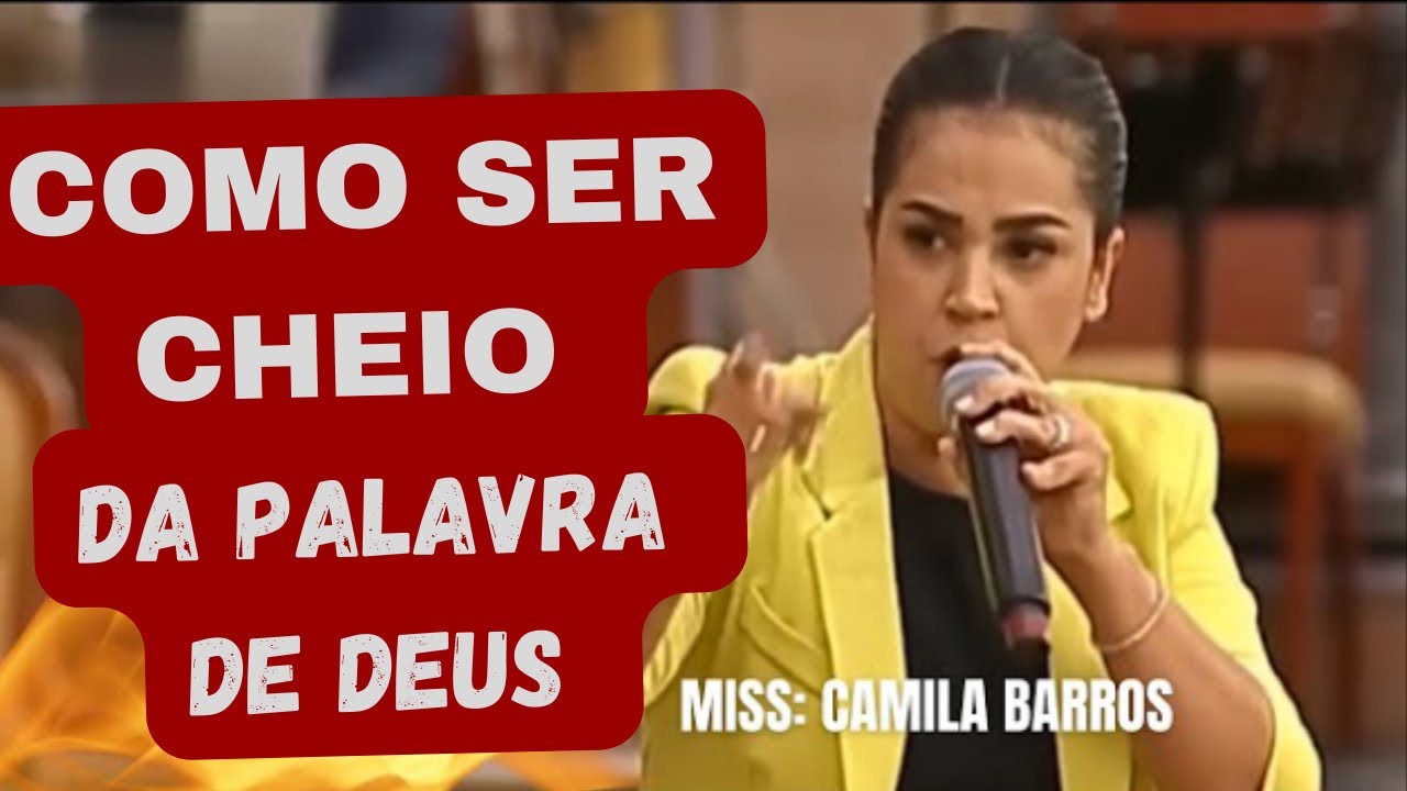 DEUS VAI TE ENCHER ( COM O ESPÍRITO SANTO ) Camila barros 2023 ) MISS ...