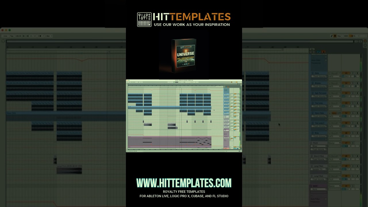 Universe - Melodic Techno Template Ableton Live 