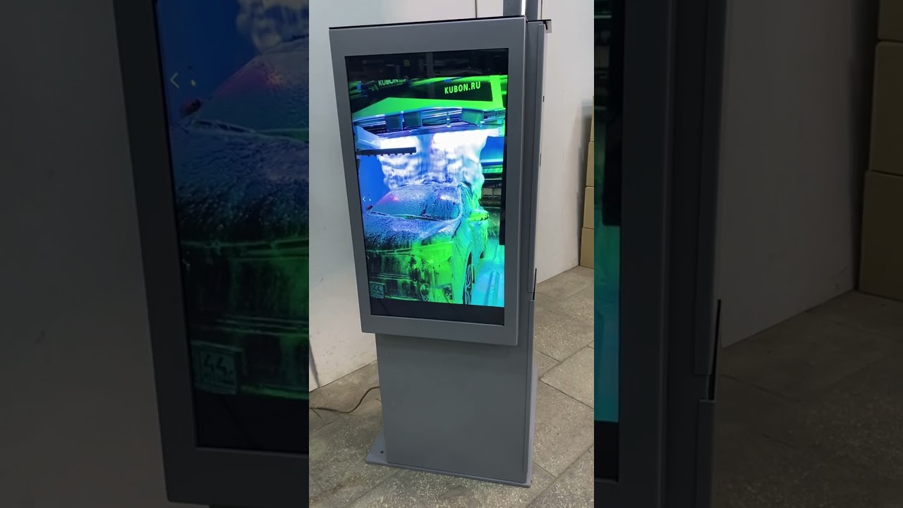 Терминал оплаты для робота-автомойки от компании Альфа-Киоск