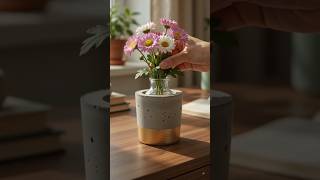 🔥 5 Amazing Cement DIY Ideas! 😍 | Easy Home Decor Hacks 🏡✨ #shorts