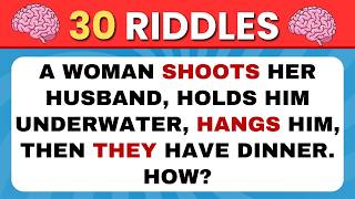 Only a Genius Can Solve These Riddles 🧠 Brain Teasers & Riddle Quiz Wealth