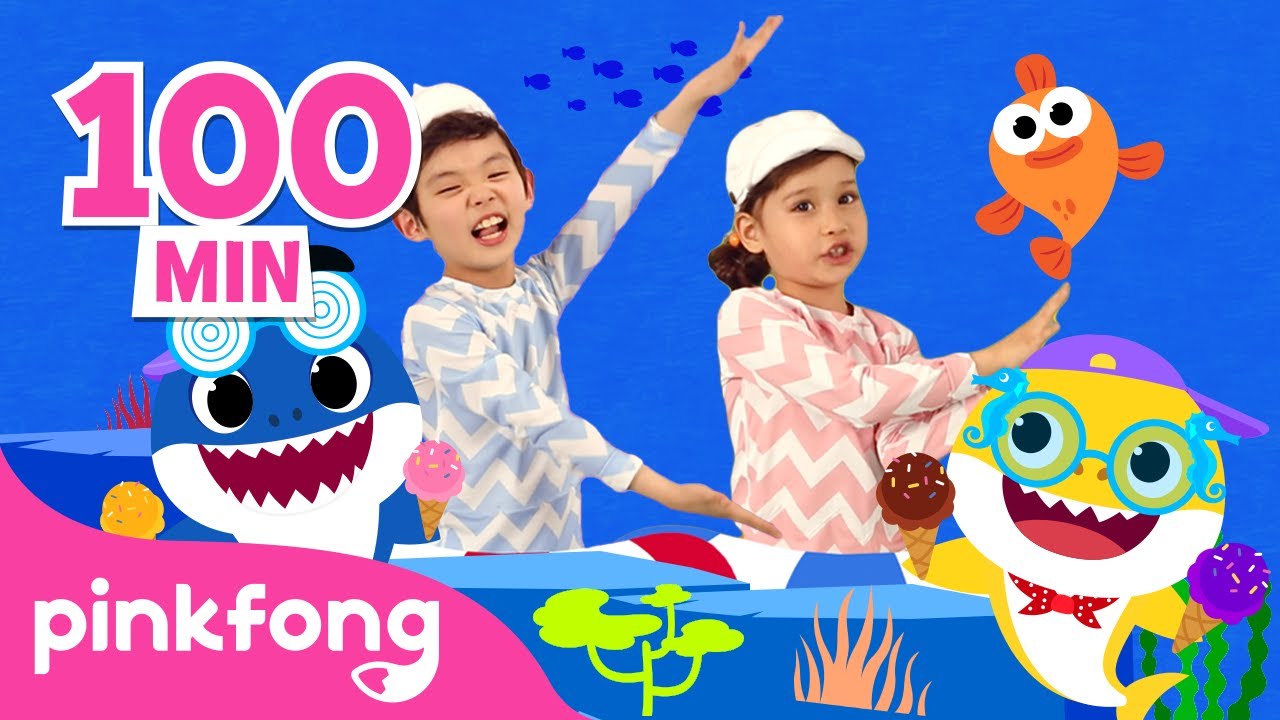 Baby Shark More and more | Best Summer Kids Songs | +Compilation | Pinkfong Baby Shark