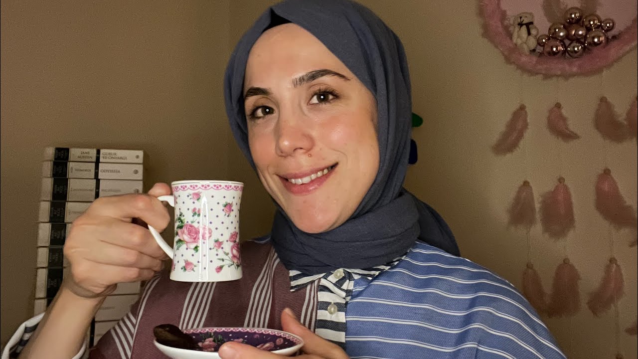 ASMR | Roleplay | Kahve Falına Bakıyorum ☕️ | Türkçe Asmr #keşfet #türkçeasmr #asmr