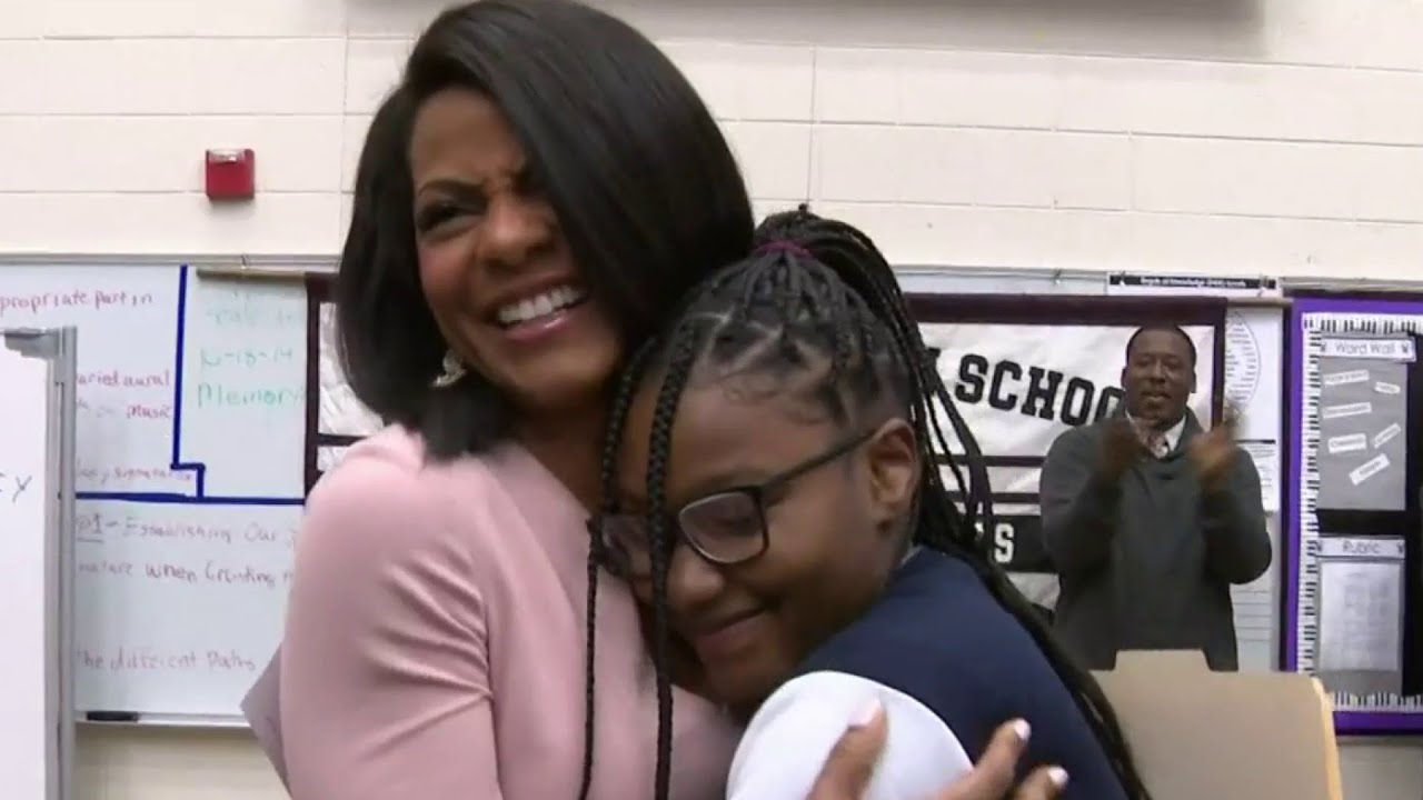Rhonda's Brag Book: Surprise for Shania Motley at Harper Woods High School