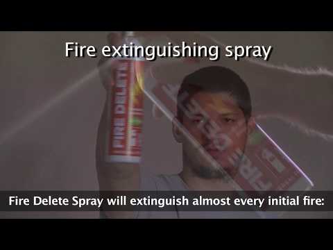 Fire Delete - Fire Extinguishing Spray/Protupožarni sprej 750 ML