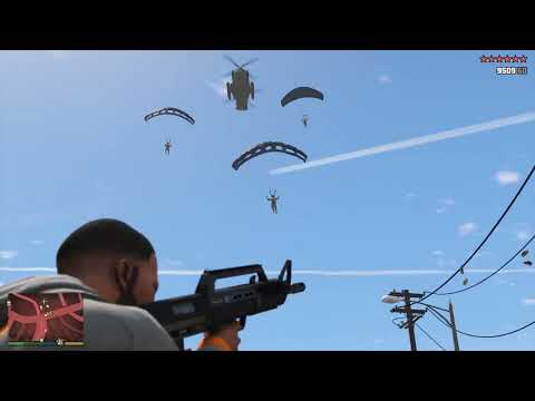 GTA 5 - Aztec Hideout Ambush + Ten Star Escape