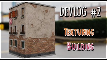 Texturing Building For My Game Devlog #2 தமிழில்