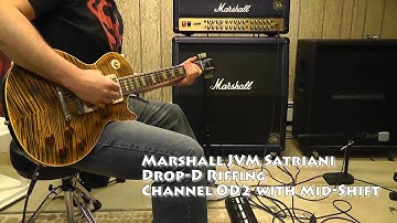Marshall JVM Satriani Part 8 - Drop D Metal
