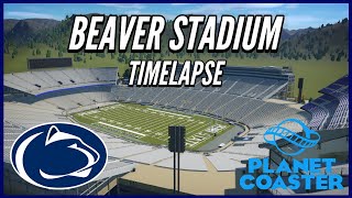 TIMELAPSE | Beaver Stadium Recreation | Planet Coaster