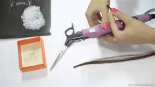 Keratin Fusion Making your own DIY Hair Extensions