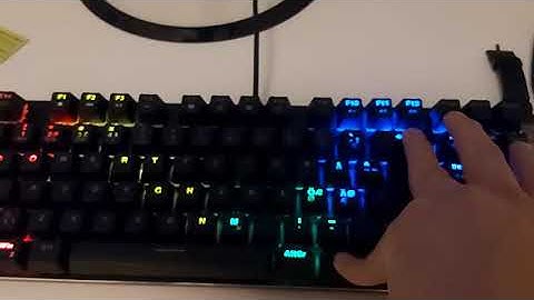 ASMR (Typing test) havitt kb435l mechanical keyboard