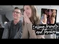 Telling Friends And Family WE'RE PREGNANT!!!