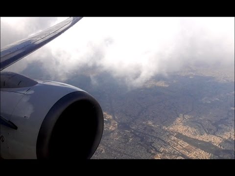 Heavy Turbulence During Flight over Athens City