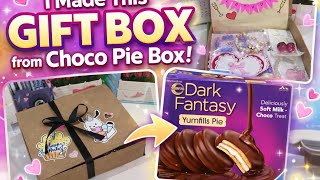 This Waste Choco Pie Box Turned into a Stunning Gift box 😯🎁 | Don't Throw This!❌| Waste ➡️ Wow|