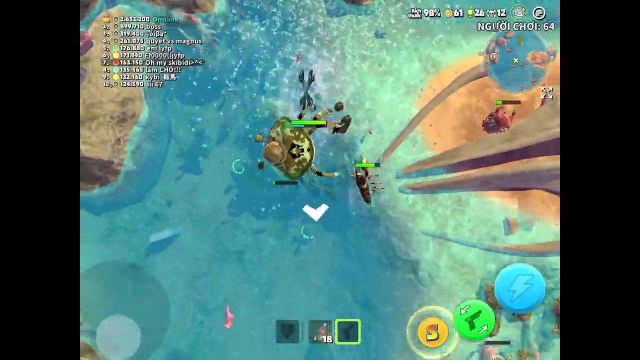 King of crab but cay vãi suýt kill được thì chết 