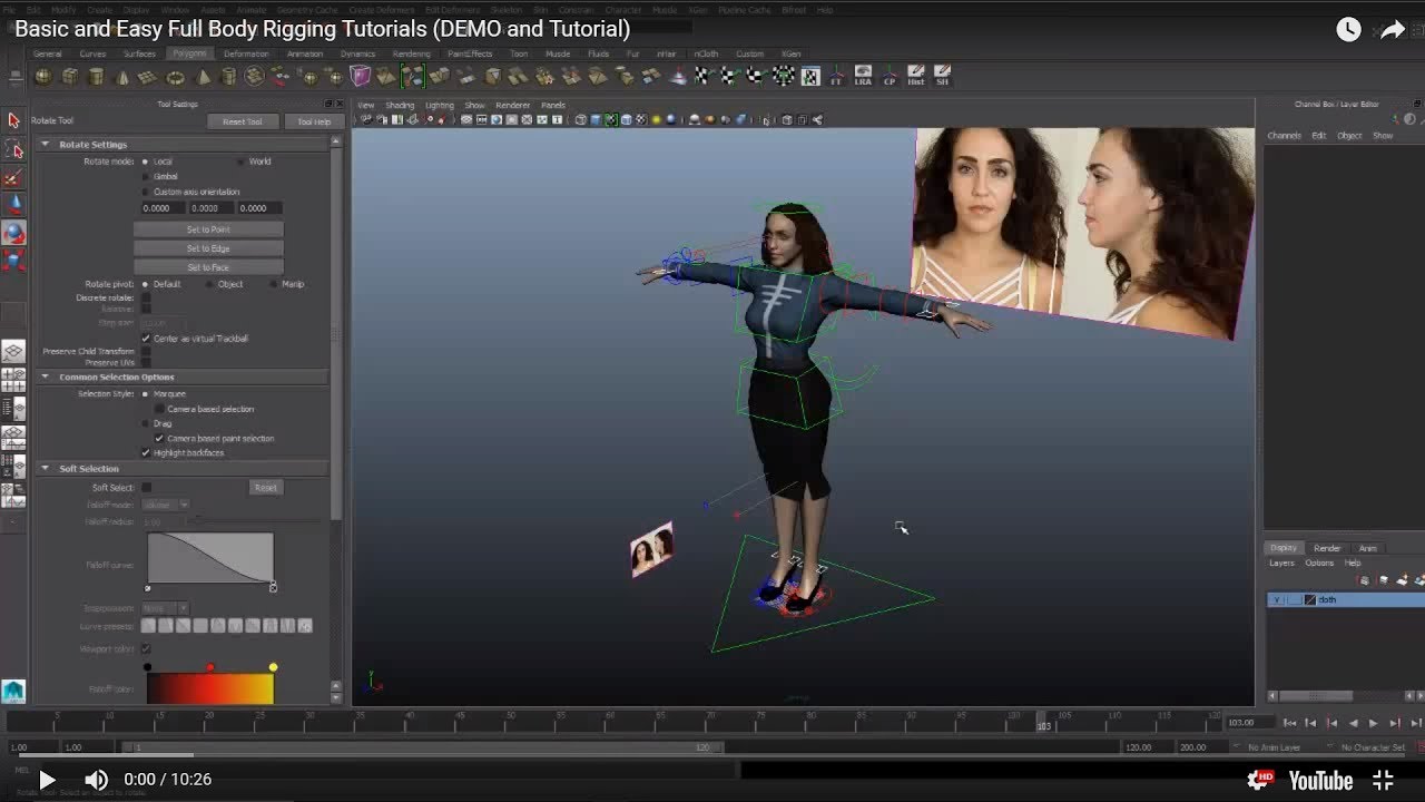 Basic and Easy Full Body Rigging Tutorials (Project and Basic)- Part1 ...