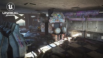 Japanese Abandoned Arcade | Unreal engine 5