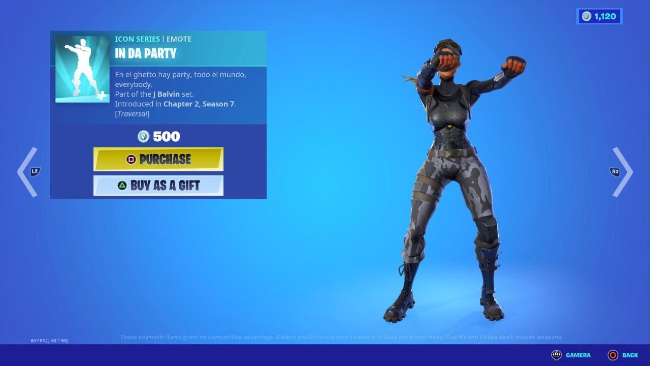 New in da party emote!!